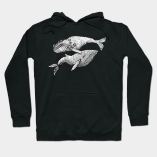 A Couple of Whales Hoodie